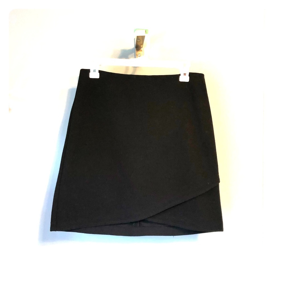 Loft petite black skirt